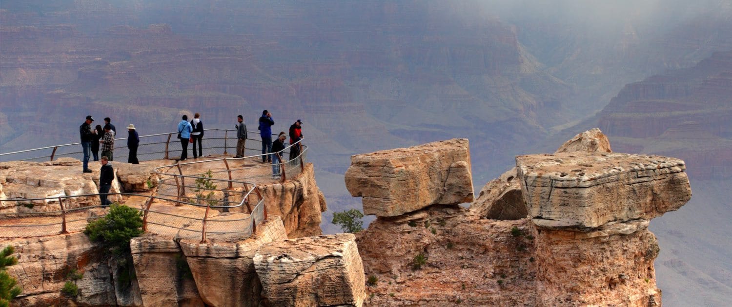 About how many visitors does the Grand Canyon attract yearly?