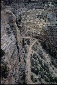 Upper part of South Kaibab Trail, Grand Canyon
