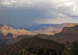 Storm above Unkar Delta Grand Canyon