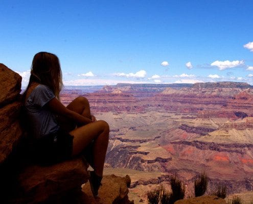 Adriana Vecc at Grand Canyon