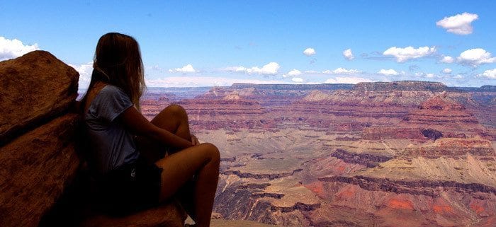 Adriana Vecc at Grand Canyon