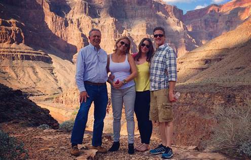 brittan maynard visits grand canyon national park