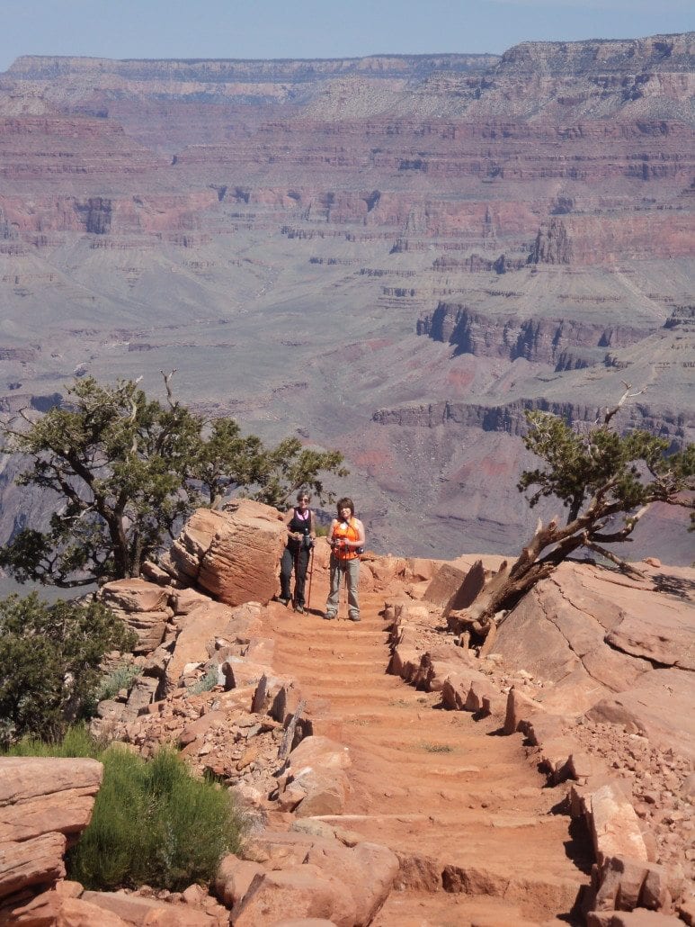 Practice hike on the South Kaibab