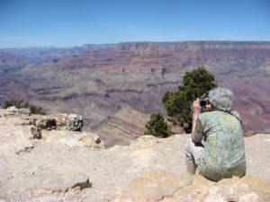 grandfather passes down his love of the grand canyon