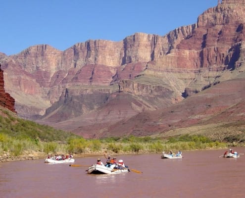 drought challengers grand canyon rafters