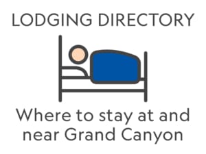 Grand Canyon Lodging Hotel Directory